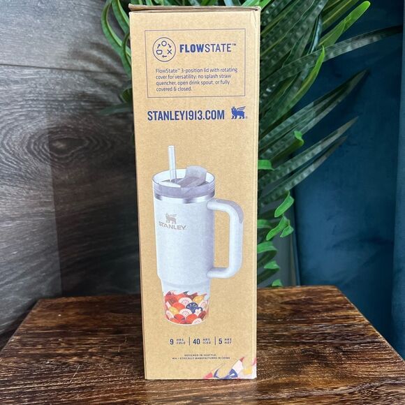 Stanley The Lunar New Year Flowstate Quencher 30oz in Cream Dragon. NIB! - Picture 11 of 16